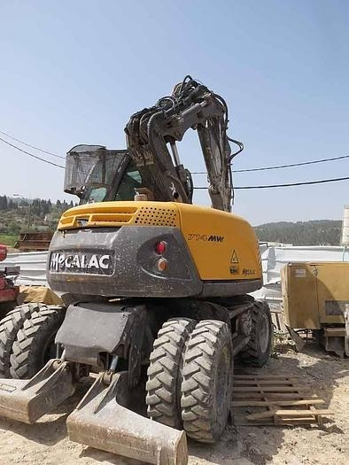 Mecalac 714 MW - Wheel excavator: picture 4 Mecalac 714 MW - Wheel excavator: picture 4