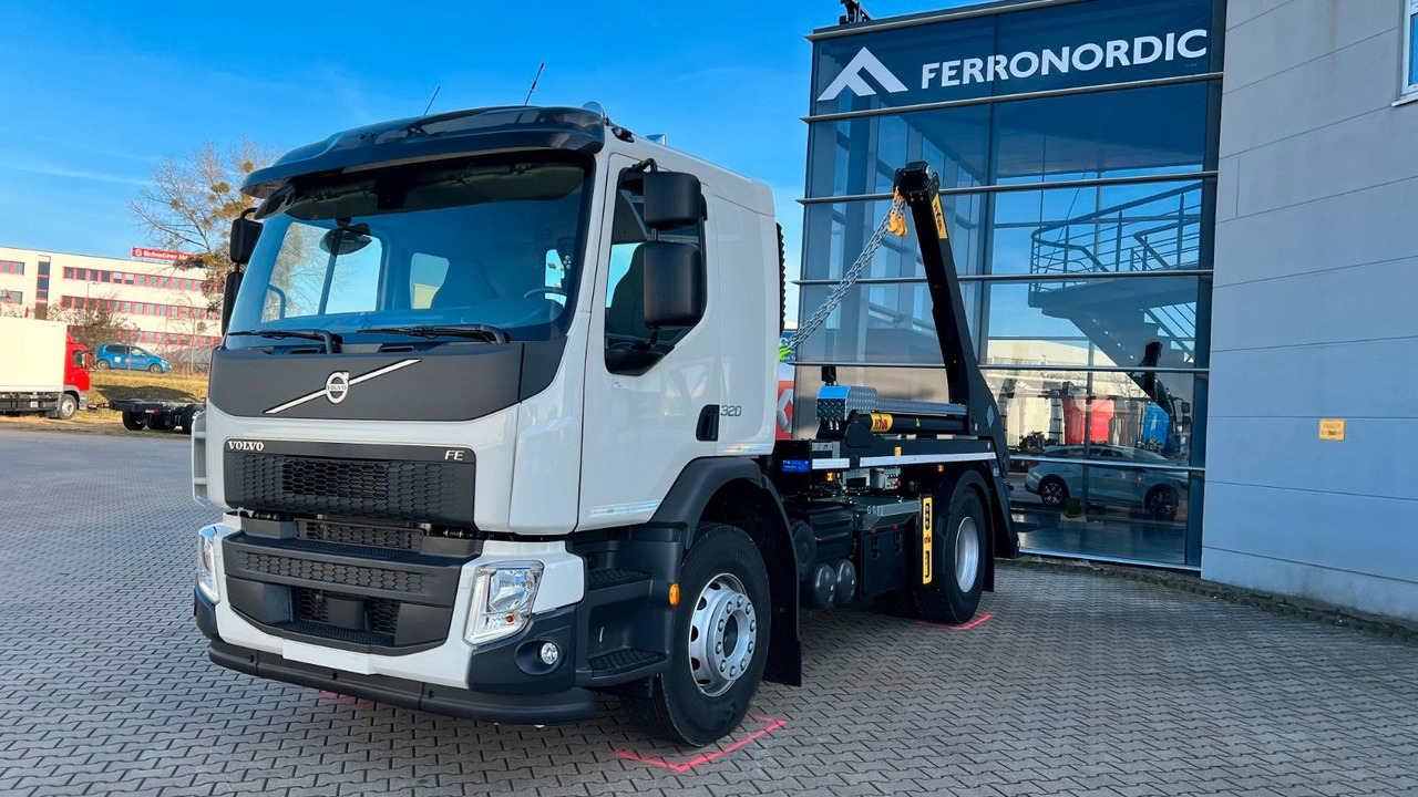 Volvo FE320 Hyva TS2012*Klima*AHK*auch Miete - Skip loader truck: picture 2 Volvo FE320 Hyva TS2012*Klima*AHK*auch Miete - Skip loader truck: picture 2