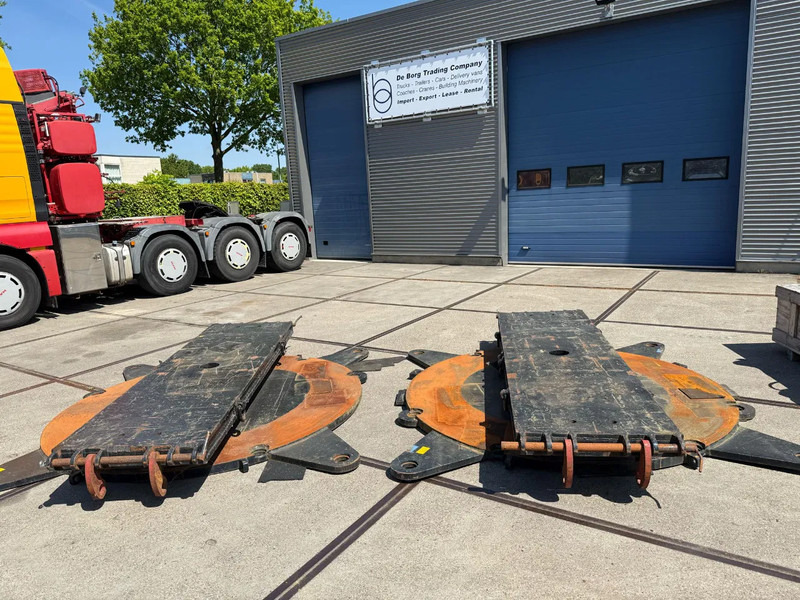 SCHEUERLE 2x 2002 Turntables 240 T + NEW Steering device - Spare parts: picture 2 SCHEUERLE 2x 2002 Turntables 240 T + NEW Steering device - Spare parts: picture 2