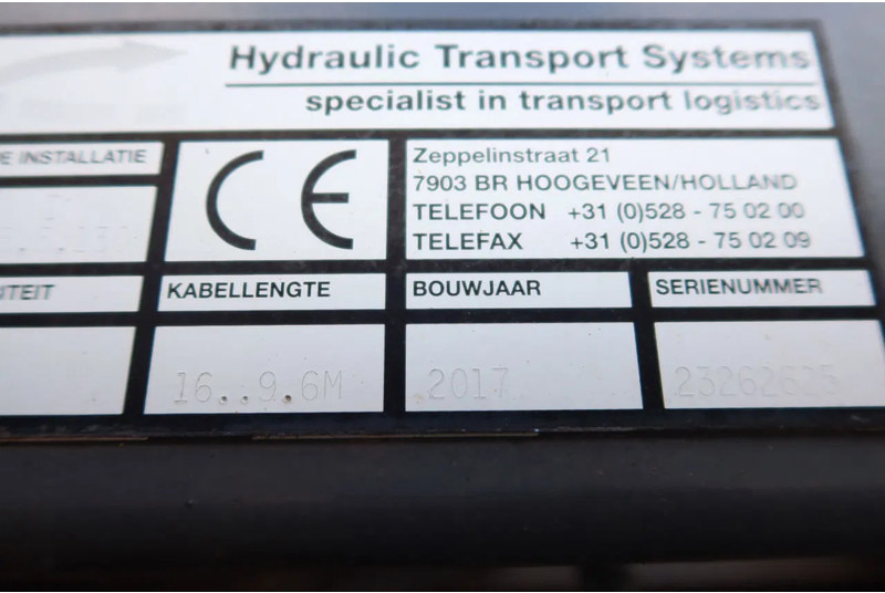 Volvo FE 280 Container / Kabelsysteem H.T.S Kabel, 15 ton, 575 cm 6 Cilinder - Cable system truck: picture 5 Volvo FE 280 Container / Kabelsysteem H.T.S Kabel, 15 ton, 575 cm 6 Cilinder - Cable system truck: picture 5