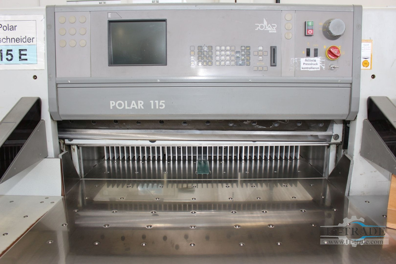 Polar 115 E - Paper cutting machine: picture 3 Polar 115 E - Paper cutting machine: picture 3