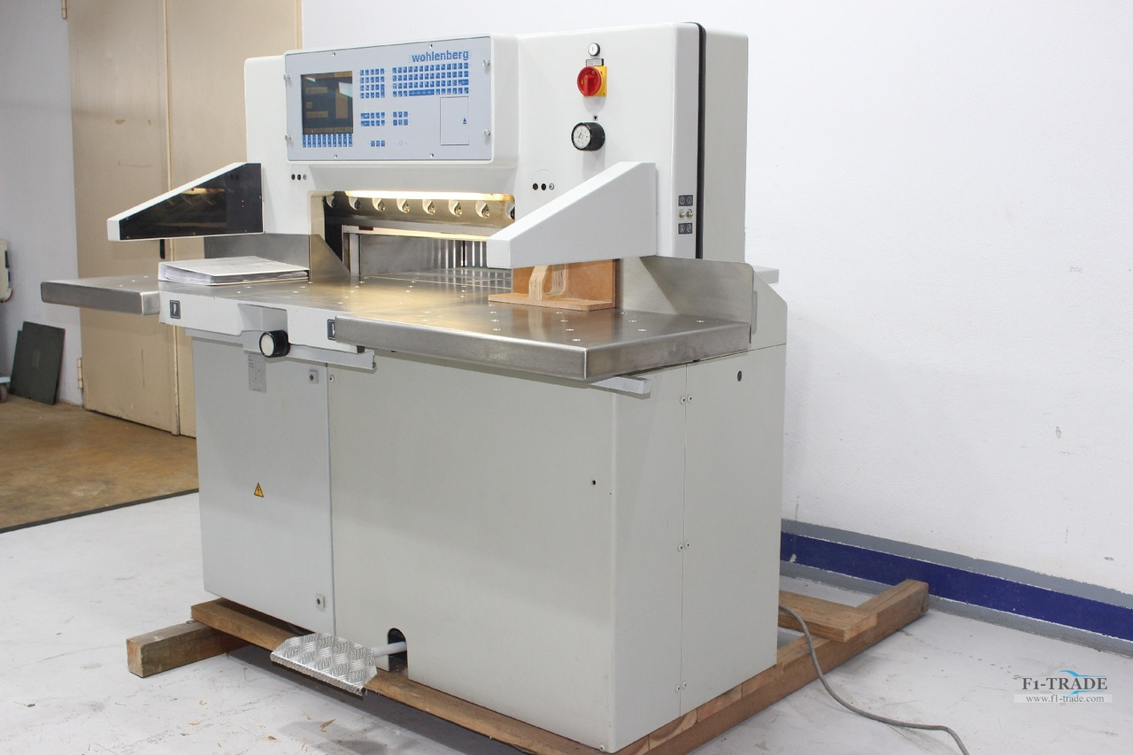 Wohlenberg CUT-Tec 76 - Paper cutting machine: picture 3 Wohlenberg CUT-Tec 76 - Paper cutting machine: picture 3