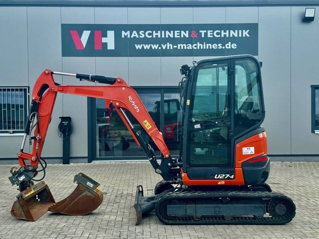 Kubota U 27-4 - Mini excavator: picture 1 Kubota U 27-4 - Mini excavator: picture 1