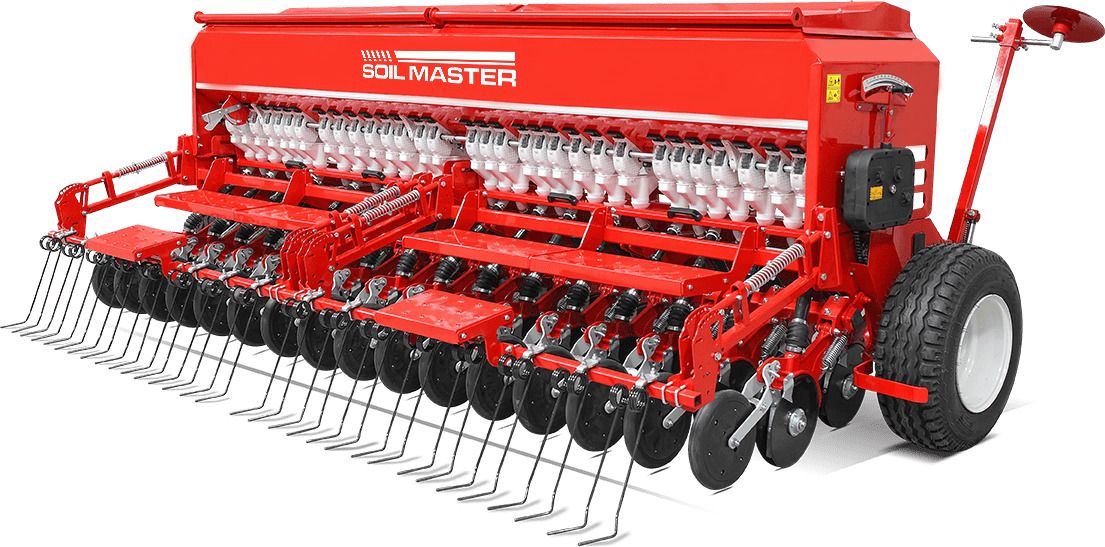 SOIL MASTER MOUNTED SEED DRILL DOUBLE DISC - Seed drill: picture 1 SOIL MASTER MOUNTED SEED DRILL DOUBLE DISC - Seed drill: picture 1