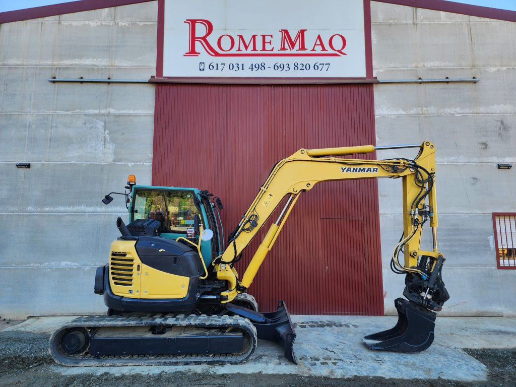 YANMAR VIO80-1A - Mini excavator: picture 3 YANMAR VIO80-1A - Mini excavator: picture 3