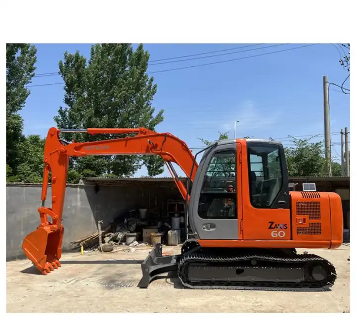 Original Small Size Second Hand Excavating Equipment Cheap Price Excellent Quality Used Hitachi Zx60 Excavator With Blade - Crawler excavator: picture 1 Original Small Size Second Hand Excavating Equipment Cheap Price Excellent Quality Used Hitachi Zx60 Excavator With Blade - Crawler excavator: picture 1