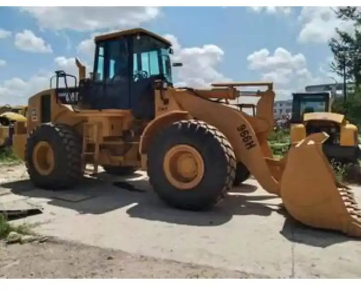 Used Construction Caterpillar 966h Wheeled Loader Cat966h Cat966 Wheel Loader in Shanghai - Wheel loader: picture 5 Used Construction Caterpillar 966h Wheeled Loader Cat966h Cat966 Wheel Loader in Shanghai - Wheel loader: picture 5