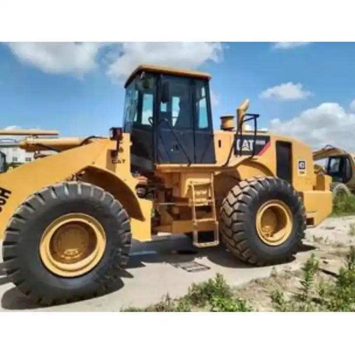 Used Construction Caterpillar 966h Wheeled Loader Cat966h Cat966 Wheel Loader in Shanghai - Wheel loader: picture 3 Used Construction Caterpillar 966h Wheeled Loader Cat966h Cat966 Wheel Loader in Shanghai - Wheel loader: picture 3