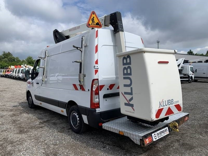 Truck with aerial platform Renault Master Klubb K32 - 12,5 m, 120 kg: picture 7