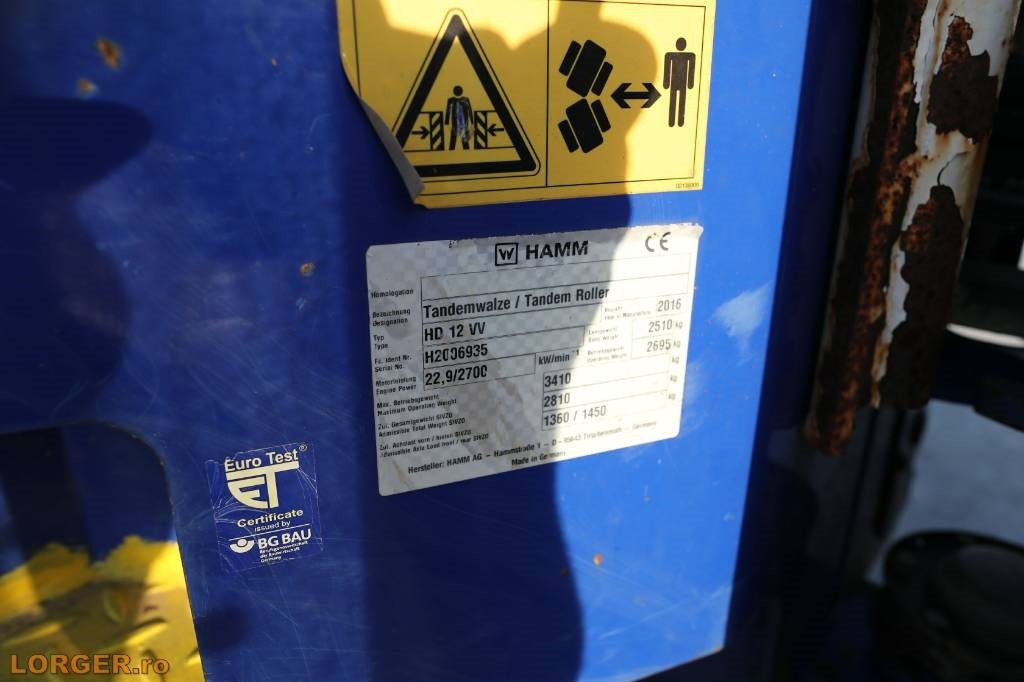 Road roller Hamm HD 12 VV: picture 10
