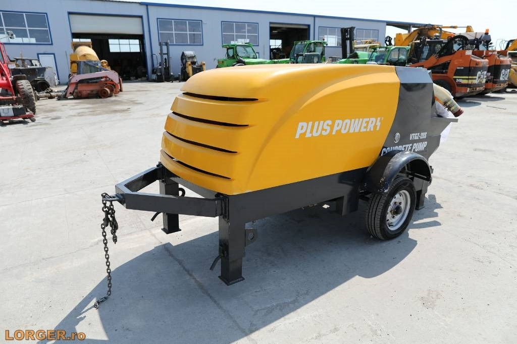 Plus Power VTGZ - 20S - Stationary concrete pump: picture 1 Plus Power VTGZ - 20S - Stationary concrete pump: picture 1