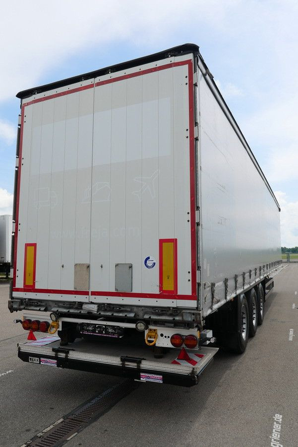 Schmitz Cargobull SCS 24/ LBW 2000 kg / RUNGENTASCHEN / HUBDACH - Curtainsider semi-trailer: picture 4 Schmitz Cargobull SCS 24/ LBW 2000 kg / RUNGENTASCHEN / HUBDACH - Curtainsider semi-trailer: picture 4