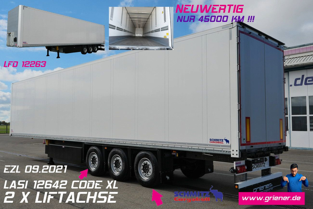 Schmitz Cargobull SKO 24/DOPPELSTOCK / 2,70/ 2 x LIFT nur 45000 km - Closed box semi-trailer: picture 1 Schmitz Cargobull SKO 24/DOPPELSTOCK / 2,70/ 2 x LIFT nur 45000 km - Closed box semi-trailer: picture 1