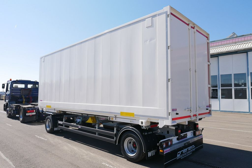 Schmitz Cargobull WKSTG 7,45 /STAHLKOFFER / TEXTIL / DOPPELSTOCK - Closed box trailer: picture 2 Schmitz Cargobull WKSTG 7,45 /STAHLKOFFER / TEXTIL / DOPPELSTOCK - Closed box trailer: picture 2