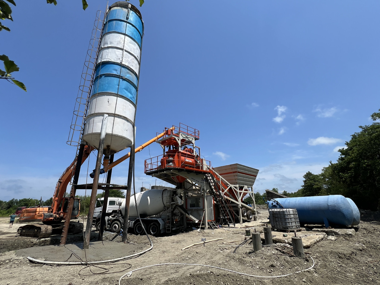 MEGA Mobile Concrete Plant Promix-100.MB - Concrete plant: picture 2 MEGA Mobile Concrete Plant Promix-100.MB - Concrete plant: picture 2