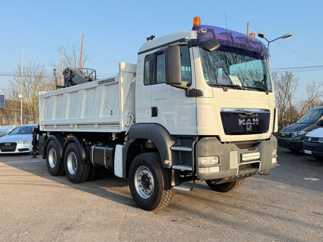 MAN TGS 26.400 Kipper mit Kran Jonsered 6x4 - Tipper: picture 2 MAN TGS 26.400 Kipper mit Kran Jonsered 6x4 - Tipper: picture 2
