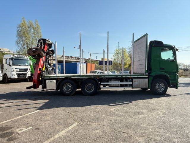 Mercedes-Benz Actros 2571 Holztransporter mit Kran - Logging truck, Crane truck: picture 5 Mercedes-Benz Actros 2571 Holztransporter mit Kran - Logging truck, Crane truck: picture 5