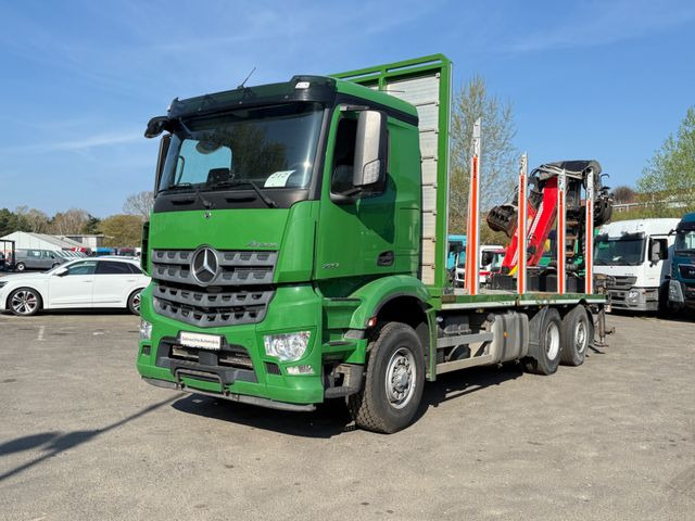 Mercedes-Benz Actros 2571 Holztransporter mit Kran - Logging truck, Crane truck: picture 3 Mercedes-Benz Actros 2571 Holztransporter mit Kran - Logging truck, Crane truck: picture 3