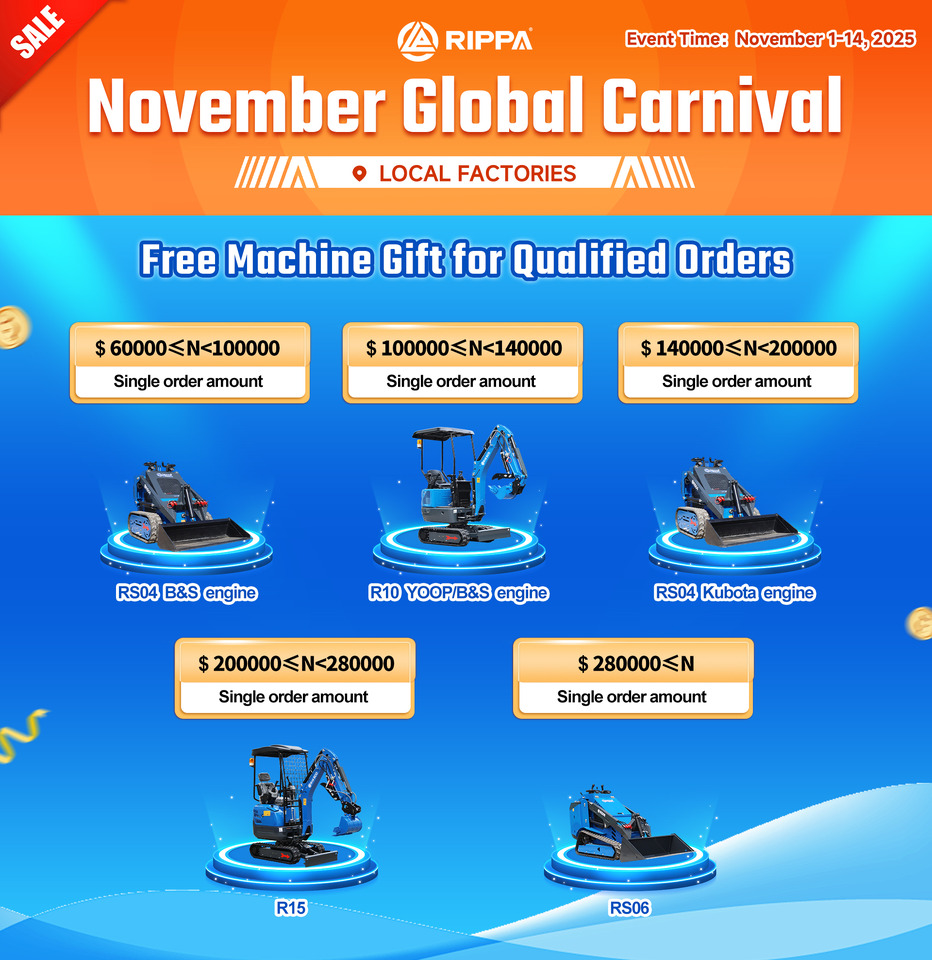 Rippa New RS06 Compact Loader | 24.4hp Kubota Power | High Flow Hydraulic System | Global Support - Skid steer loader: picture 2 Rippa New RS06 Compact Loader | 24.4hp Kubota Power | High Flow Hydraulic System | Global Support - Skid steer loader: picture 2