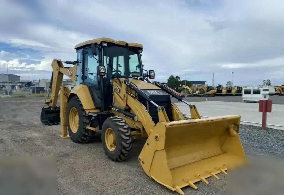 CATERPILLAR 424 - Backhoe loader: picture 2 CATERPILLAR 424 - Backhoe loader: picture 2