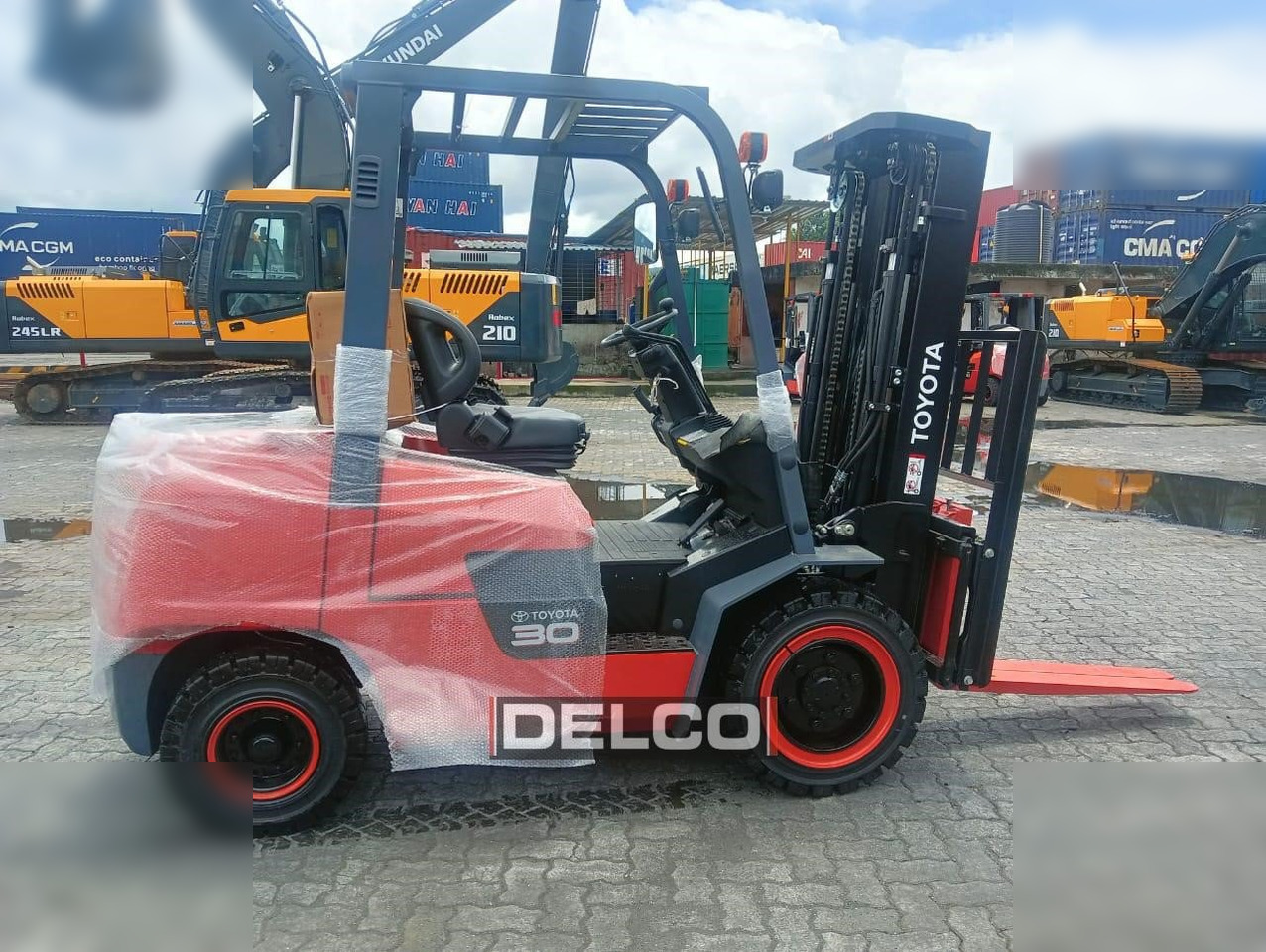 TOYOTA FDZN30 - Forklift: picture 3 TOYOTA FDZN30 - Forklift: picture 3