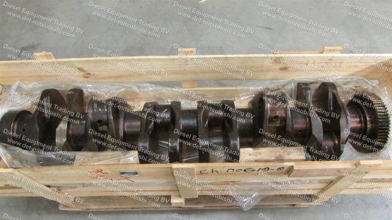 MITSUBISHI CRANKSHAFT ASM; S6R (DNV-GL) - Crankshaft for Industrial equipment: picture 2 MITSUBISHI CRANKSHAFT ASM; S6R (DNV-GL) - Crankshaft for Industrial equipment: picture 2