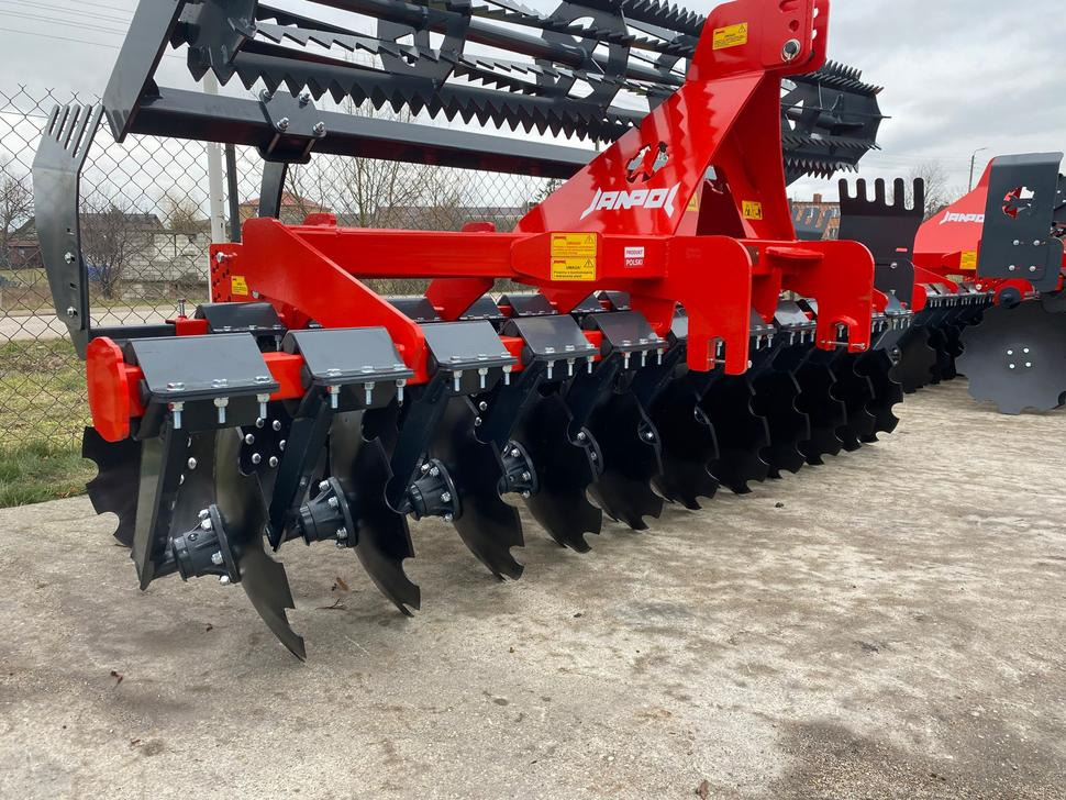 Janpol Scheibenegge / Disc harrow / Déchaumeur à disques / Erpice a dischi / Средняя дисковая борона / Brona talerzowa medium „COMPACT” 3 m - Disc harrow: picture 3 Janpol Scheibenegge / Disc harrow / Déchaumeur à disques / Erpice a dischi / Средняя дисковая борона / Brona talerzowa medium „COMPACT” 3 m - Disc harrow: picture 3