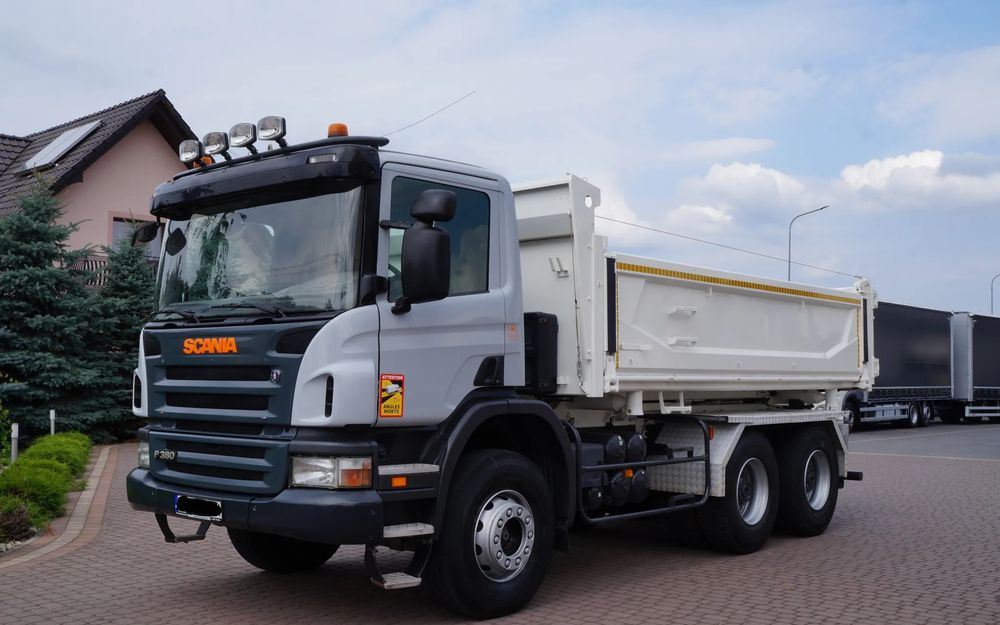 Scania P 380 6x4 MANUAL WYWROTKA 2- STRONNA HYDROBURTA BORDMATIC P420 - Tipper: picture 1 Scania P 380 6x4 MANUAL WYWROTKA 2- STRONNA HYDROBURTA BORDMATIC P420 - Tipper: picture 1