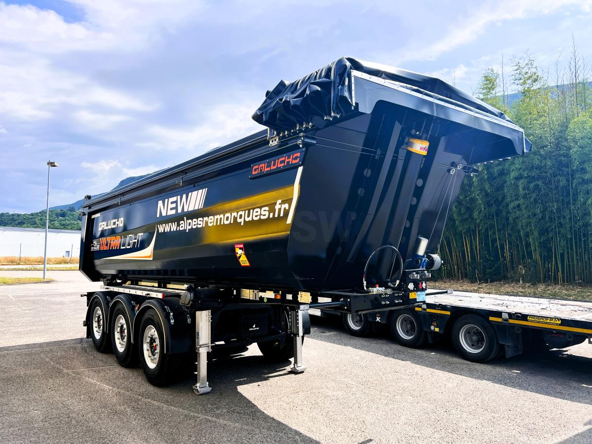Galucho SGB3 Ultra Light Semi-remorque benne TP 3 essieux - Tipper semi-trailer: picture 2 Galucho SGB3 Ultra Light Semi-remorque benne TP 3 essieux - Tipper semi-trailer: picture 2