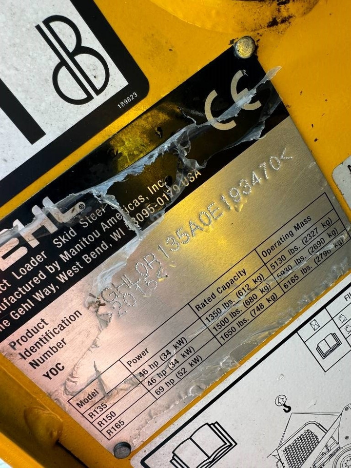 Gehl R 135 Skid Steer - Skid steer loader: picture 5 Gehl R 135 Skid Steer - Skid steer loader: picture 5