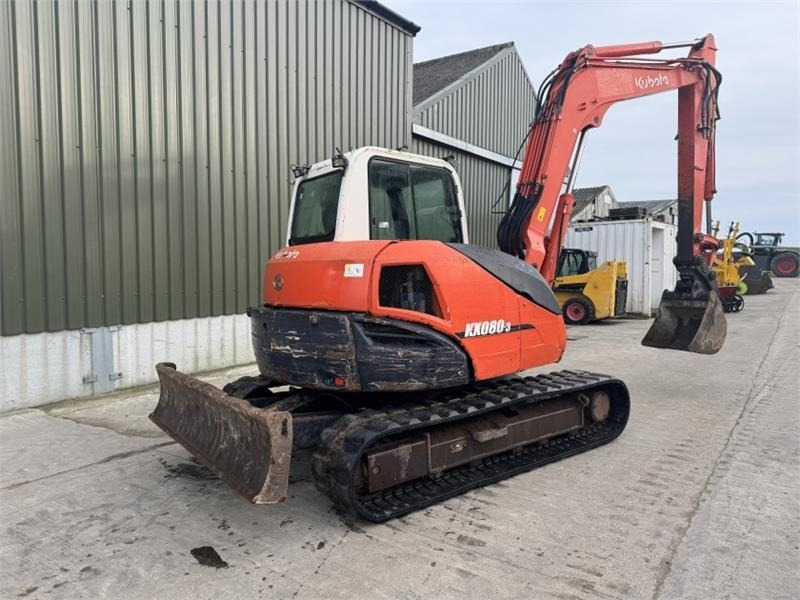 Kubota KX080-3 Digger - Crawler excavator: picture 4 Kubota KX080-3 Digger - Crawler excavator: picture 4