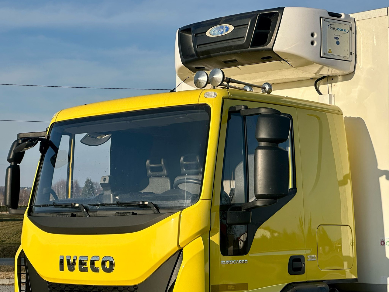 Refrigerator truck IVECO EUROCARGO 160-280 / CHŁODNIA / 6.1 M DŁUGOŚCI / 15 EUROPALET / AUTOMAT / SYPIALKA / NISKI PRZEBIEG / 16 TON DMC / CARRIER SPALINOWO - ELEKTRYCZNY / 2018 ROK: picture 11