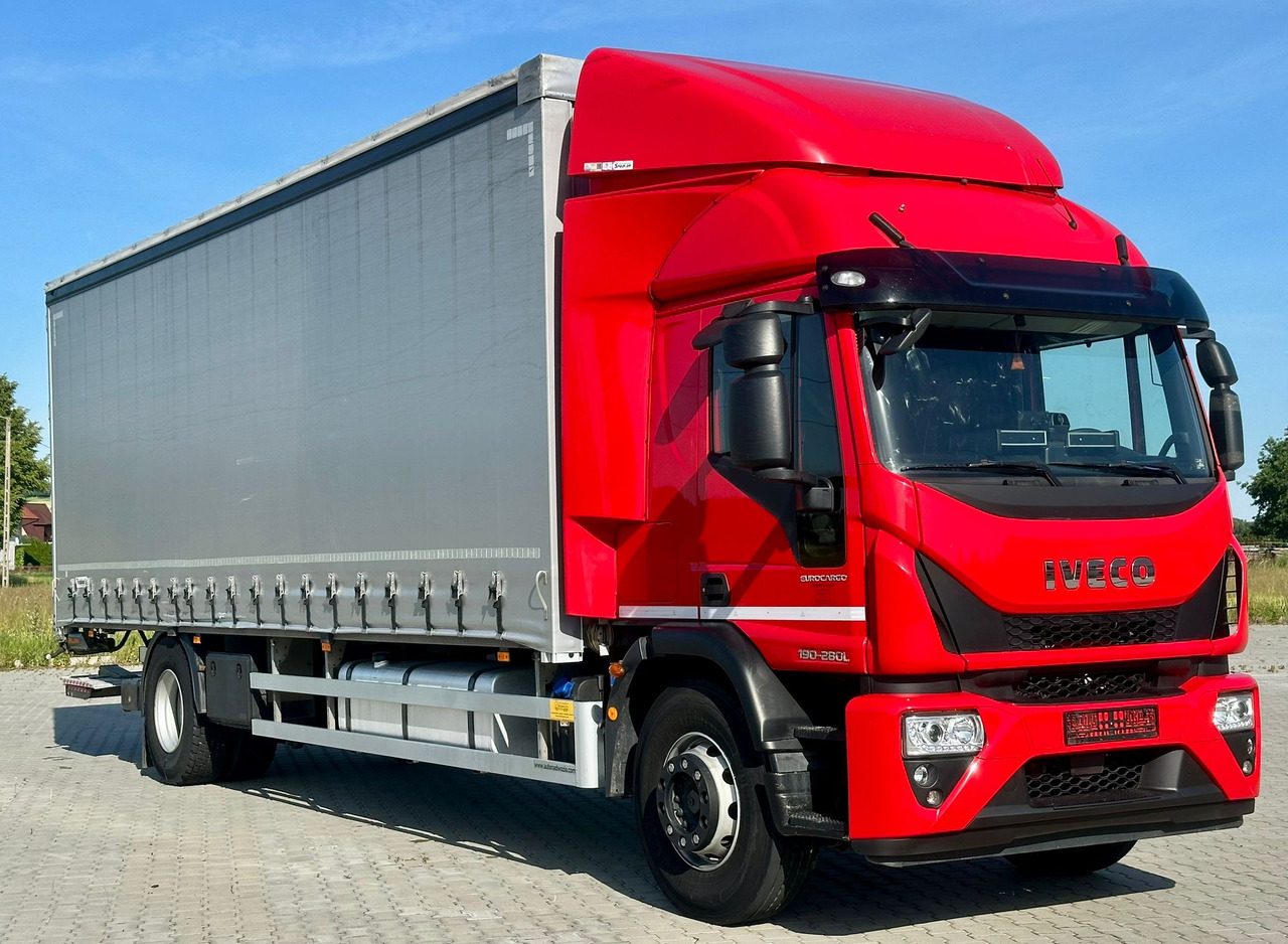 IVECO EUROCARGO 180-280 / FIRANKA / WINDA / 20 PALET / 80 TYŚ KM / 2023 ROK / 9 223 KG ŁADOWNOŚ - Curtain side truck: picture 1 IVECO EUROCARGO 180-280 / FIRANKA / WINDA / 20 PALET / 80 TYŚ KM / 2023 ROK / 9 223 KG ŁADOWNOŚ - Curtain side truck: picture 1