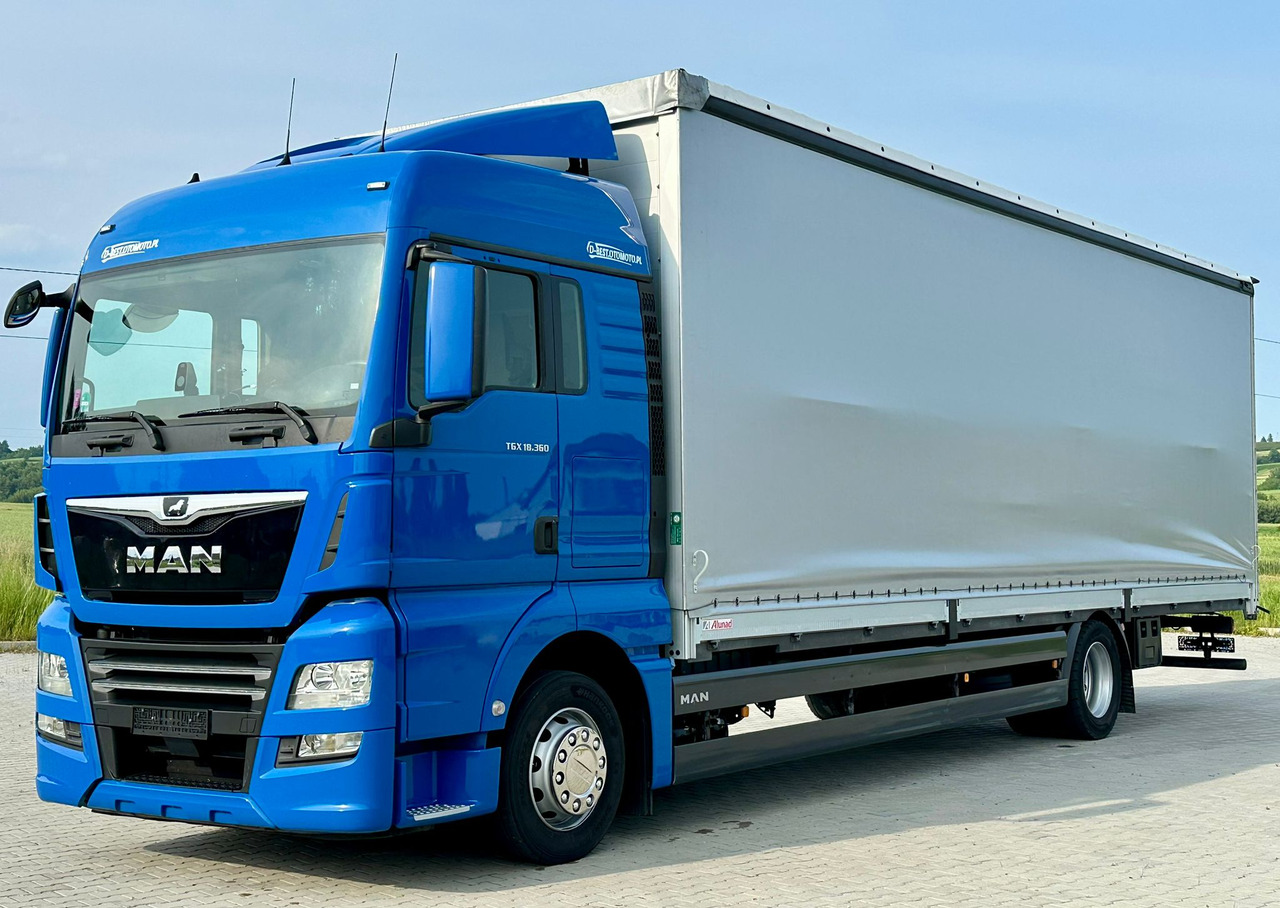 MAN TGX 18.360 / BURTO - FIRANKA / 23 PALETY / SYPIALKA / AUTOMAT / 2021 ROK / SPROWADZONY / SERWISOW - Curtain side truck: picture 2 MAN TGX 18.360 / BURTO - FIRANKA / 23 PALETY / SYPIALKA / AUTOMAT / 2021 ROK / SPROWADZONY / SERWISOW - Curtain side truck: picture 2