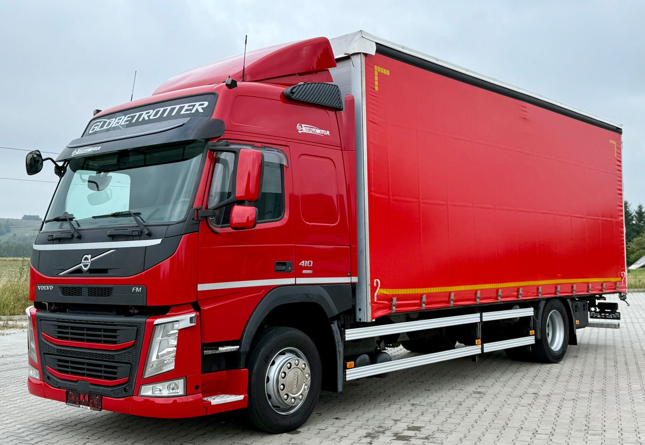 VOLVO FM 410 / FIRANKA / 18 EUROPALET / AUTOMAT / SYPIALKA / SPROWADZONE / 2017 ROK - Curtain side truck: picture 2 VOLVO FM 410 / FIRANKA / 18 EUROPALET / AUTOMAT / SYPIALKA / SPROWADZONE / 2017 ROK - Curtain side truck: picture 2