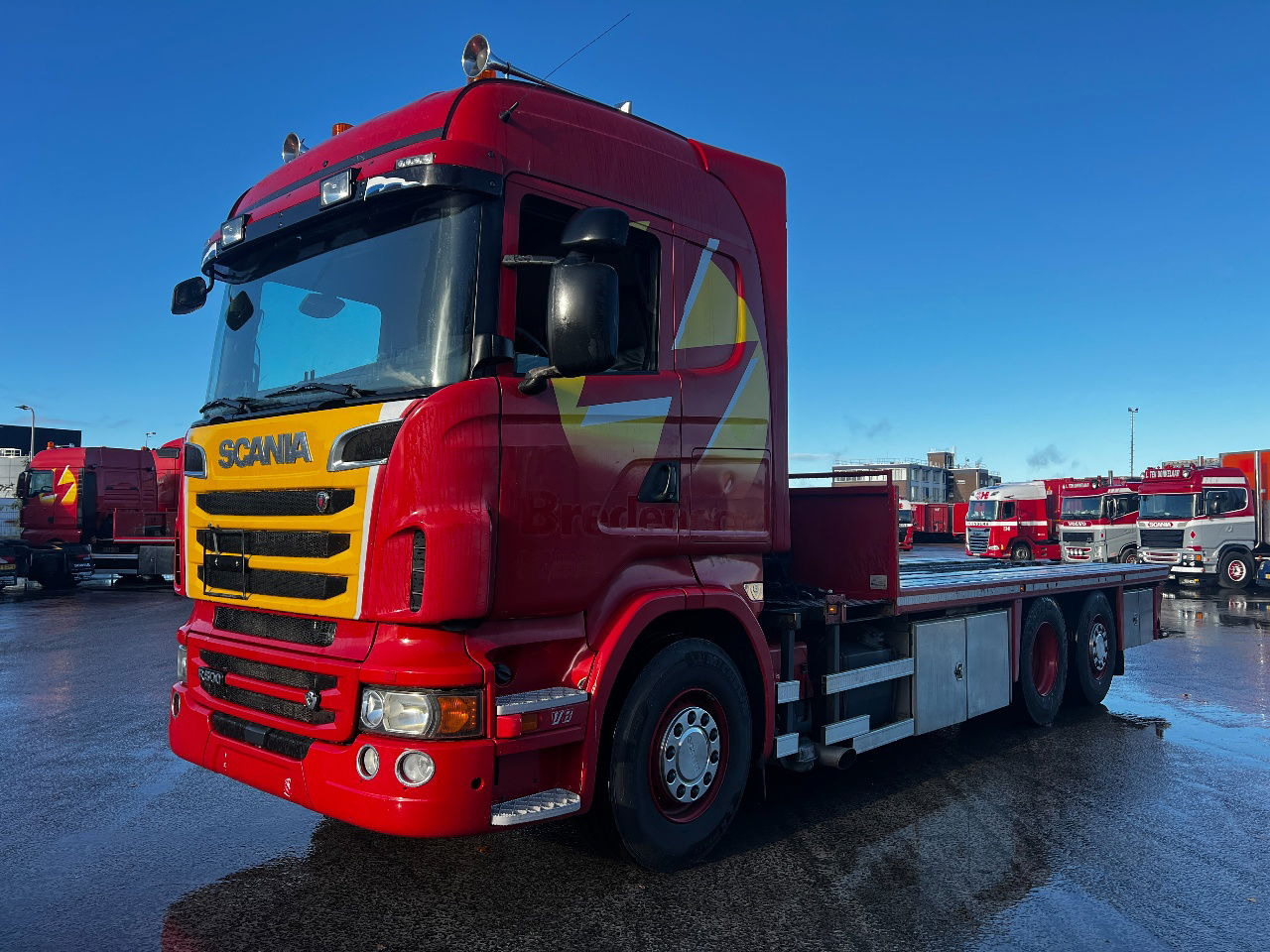 Scania R500 V8 Highline 6x2, Retarder, Euro 5 - Dropside/ Flatbed truck: picture 1 Scania R500 V8 Highline 6x2, Retarder, Euro 5 - Dropside/ Flatbed truck: picture 1