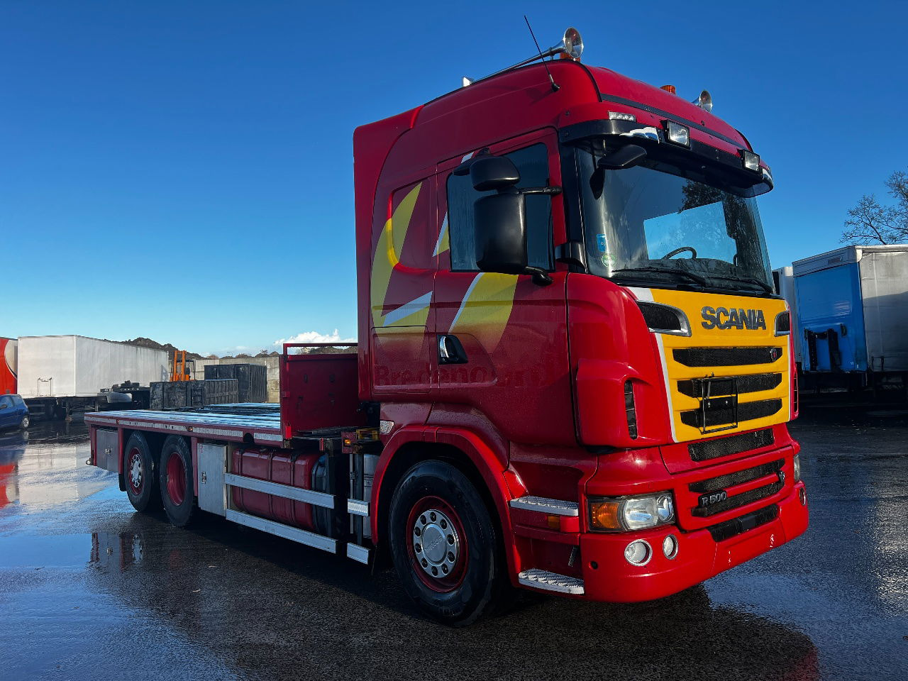 Scania R500 V8 Highline 6x2, Retarder, Euro 5 - Dropside/ Flatbed truck: picture 2 Scania R500 V8 Highline 6x2, Retarder, Euro 5 - Dropside/ Flatbed truck: picture 2