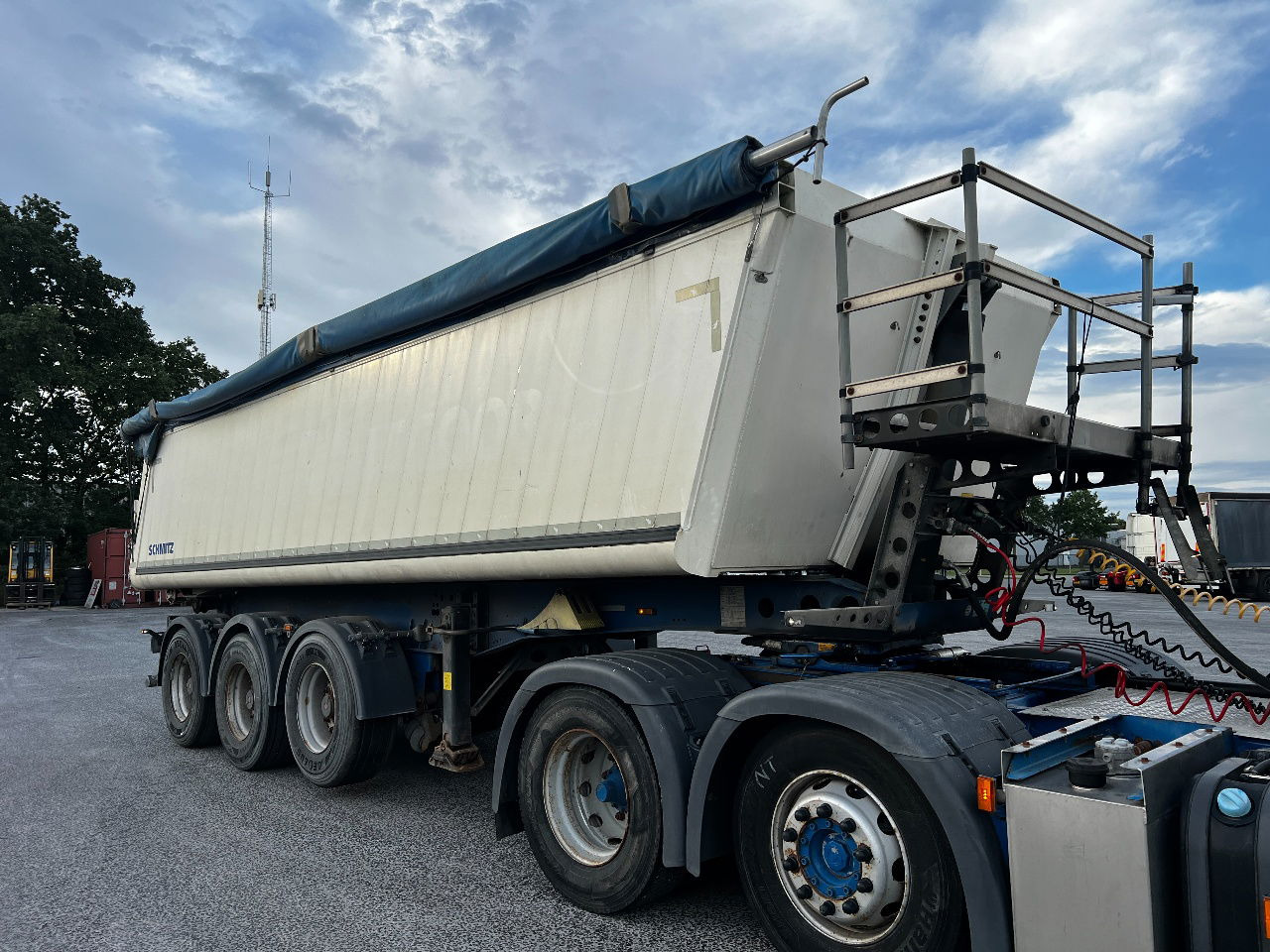 Schmitz Cargobull Gotha 27m3, SAF, ALU - Tipper semi-trailer: picture 3 Schmitz Cargobull Gotha 27m3, SAF, ALU - Tipper semi-trailer: picture 3