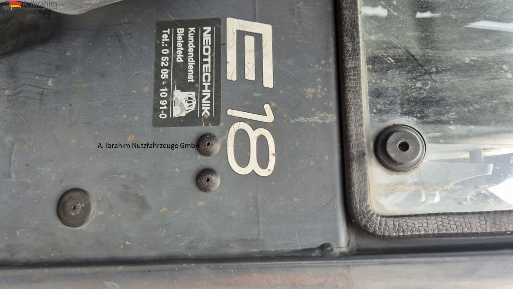 Linde E18 P Triplexmast Hubhöhe 6.60 m lt. Traglastdiagramm - Electric forklift: picture 2 Linde E18 P Triplexmast Hubhöhe 6.60 m lt. Traglastdiagramm - Electric forklift: picture 2