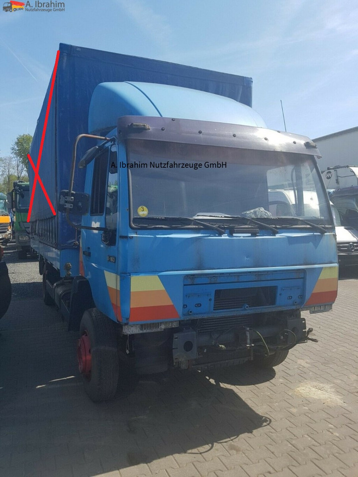 MAN L2000 8.143 fahrbereit, Motor, Getriebe ok, Ohne Plane - Curtain side truck: picture 2 MAN L2000 8.143 fahrbereit, Motor, Getriebe ok, Ohne Plane - Curtain side truck: picture 2