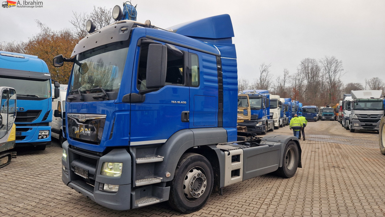 MAN 18.400 TGX Flachdach Retarder, Klima, 1 Bett, Kühlschrank - Tractor truck: picture 1 MAN 18.400 TGX Flachdach Retarder, Klima, 1 Bett, Kühlschrank - Tractor truck: picture 1