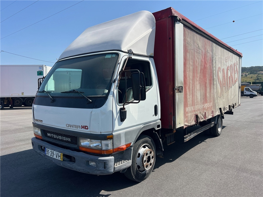 Mitsubishi FE659 - Curtain side truck: picture 1 Mitsubishi FE659 - Curtain side truck: picture 1