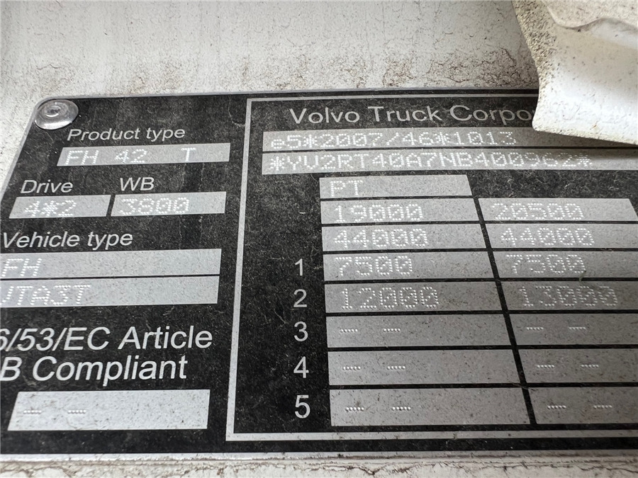 Tractor truck Volvo FH500 / RETARDER / I: picture 11