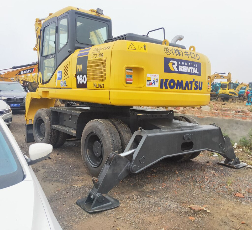 Komatsu PW160 - Crawler excavator: picture 4 Komatsu PW160 - Crawler excavator: picture 4