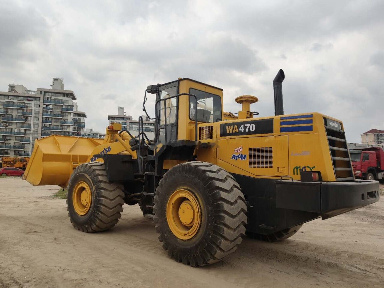 Komatsu WA470 - Wheel loader: picture 4 Komatsu WA470 - Wheel loader: picture 4