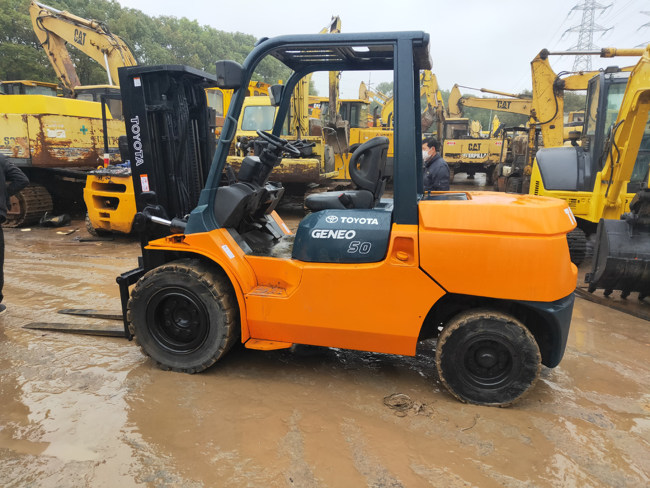 TOYOTA FD50 - Diesel forklift: picture 1 TOYOTA FD50 - Diesel forklift: picture 1