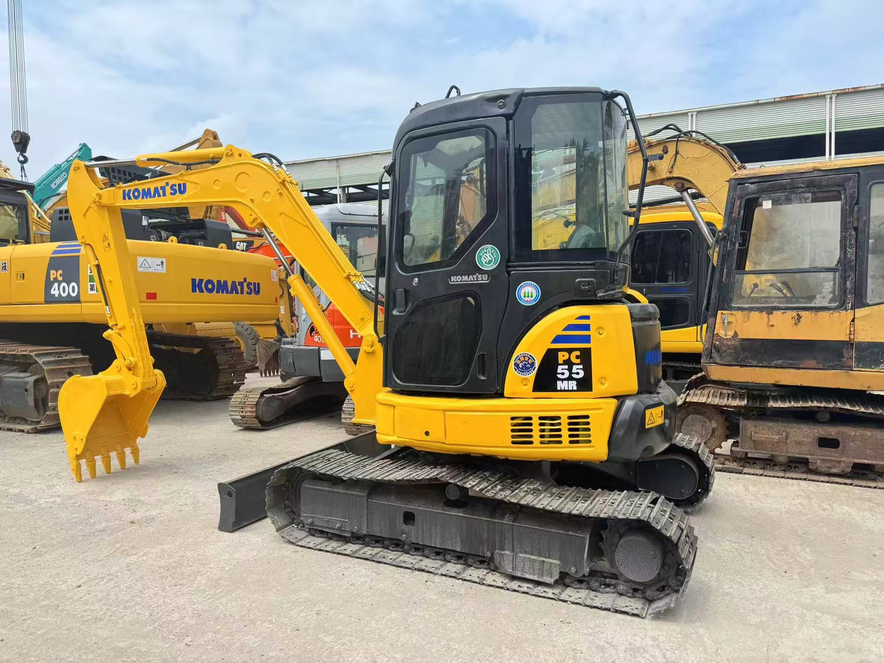 KOMATSU PC55 PC55MR PC56 PC60 - Mini excavator: picture 2 KOMATSU PC55 PC55MR PC56 PC60 - Mini excavator: picture 2