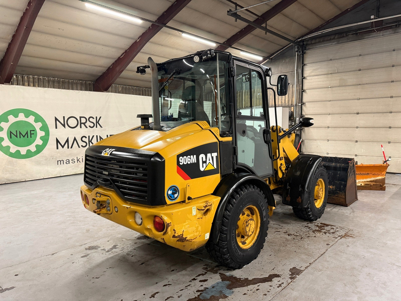 Cat 906M High Flow, 40 km/t med skuff og plog # TIL LEIE# - Wheel loader: picture 4 Cat 906M High Flow, 40 km/t med skuff og plog # TIL LEIE# - Wheel loader: picture 4