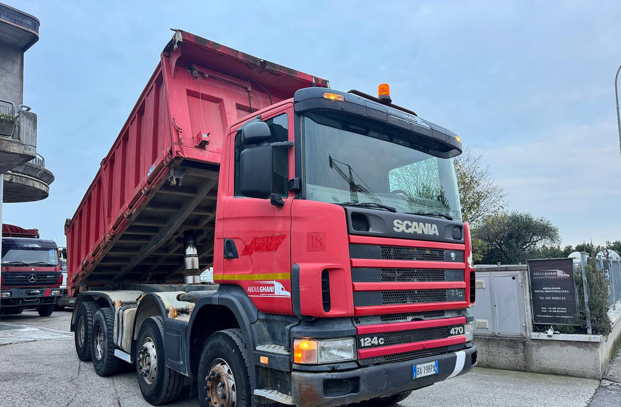 Scania R124/470 Ribaltabile 8X4 - Tipper: picture 3 Scania R124/470 Ribaltabile 8X4 - Tipper: picture 3