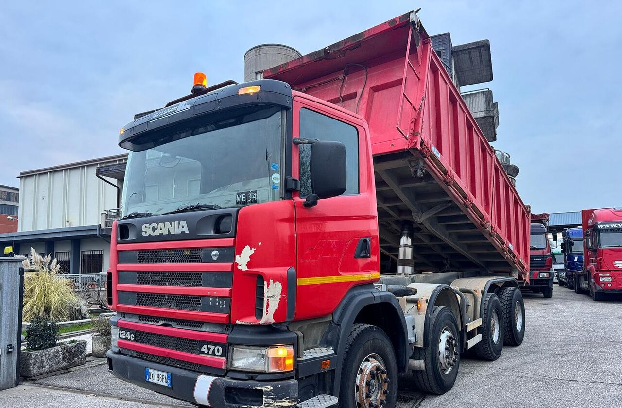 Scania R124/470 Ribaltabile 8X4 - Tipper: picture 4 Scania R124/470 Ribaltabile 8X4 - Tipper: picture 4
